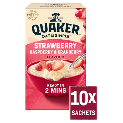 Oat So Simple Strawberry, Raspberry & by QUAKER