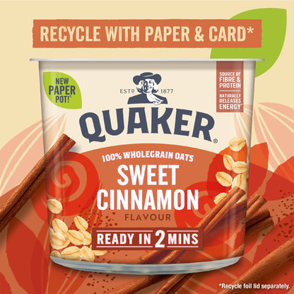 Oat So Simple Sweet Cinnamon Porridge by QUAKER