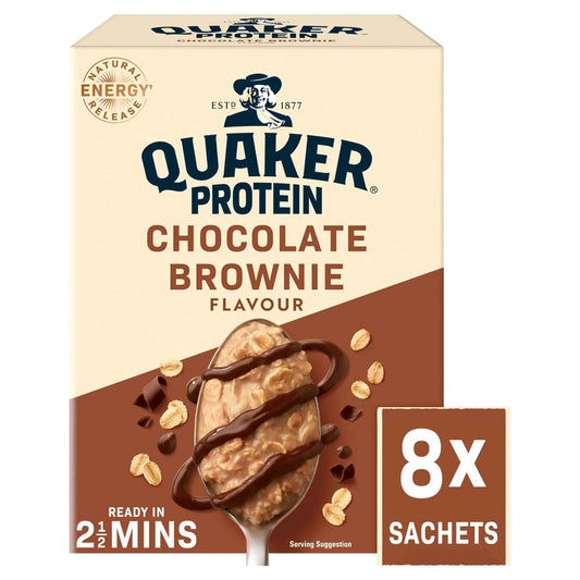 Protein Chocolate Brownie Flavour 352g by QUAKER