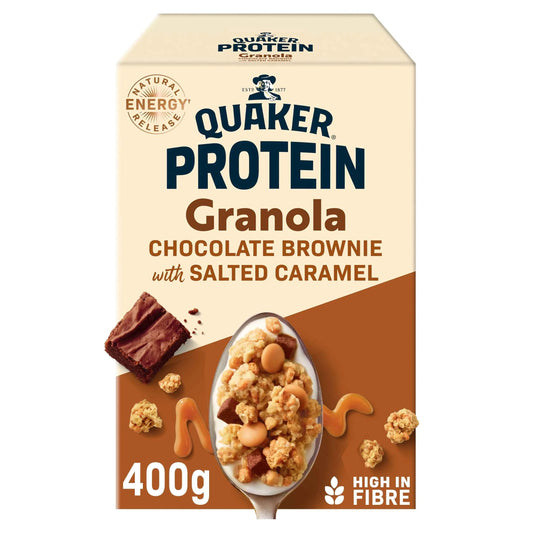 Protein Oat Granola Salted Caramel 400g by QUAKER