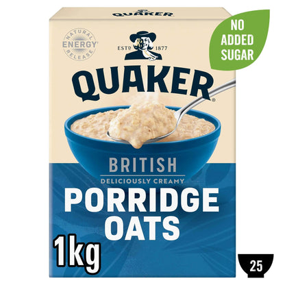 Rolled Porridge Oats 1kg by QUAKER