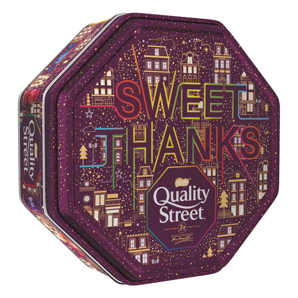 Chocolate Sharing Tin 700g by Quality Street at The British Vault