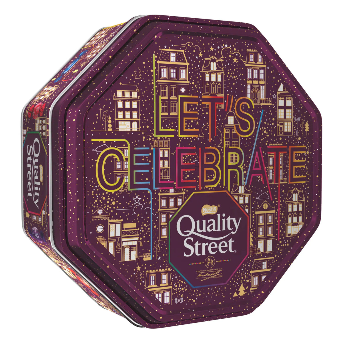Chocolate Sharing Tin 700g by Quality Street at The British Vault