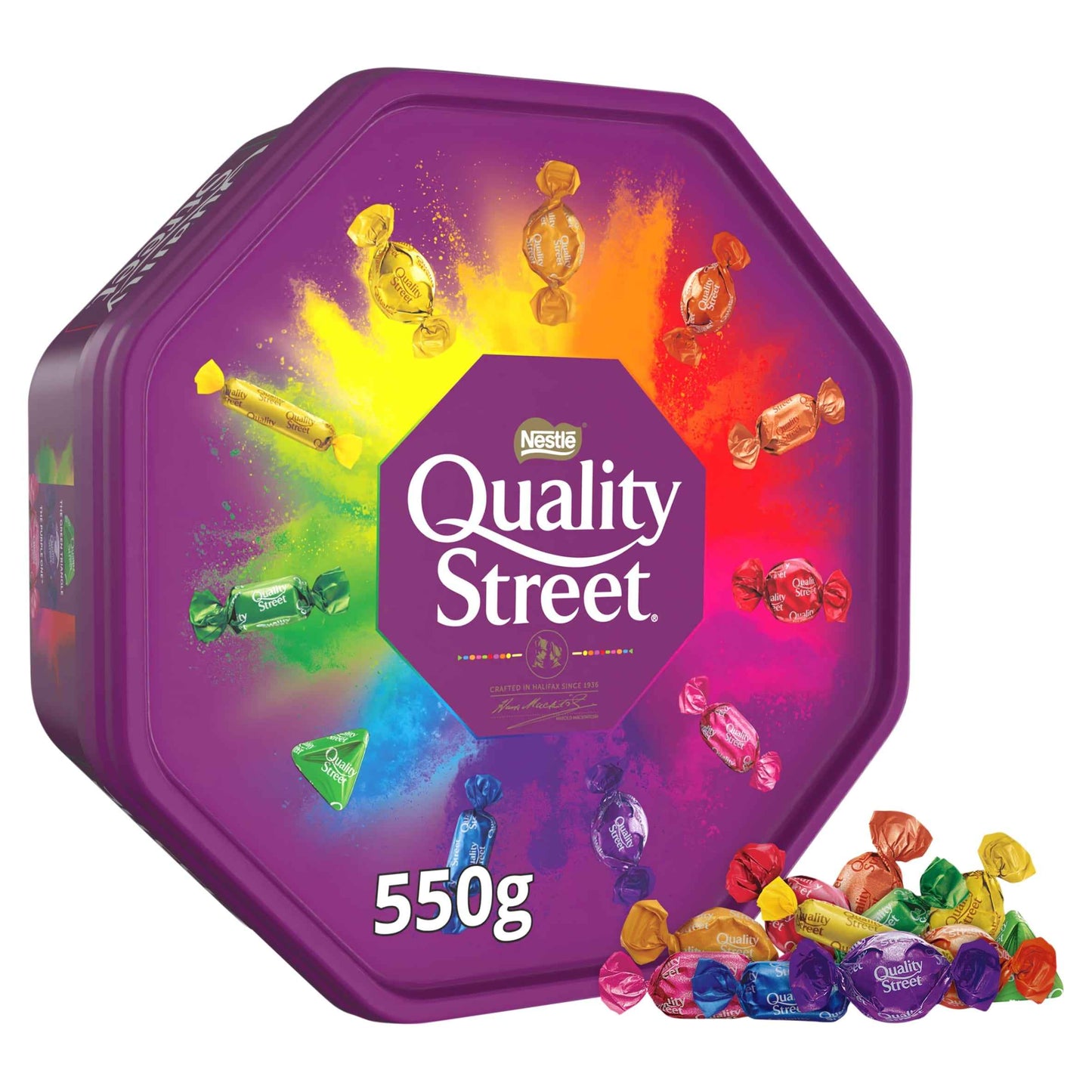 Chocolate Tub 550g by Quality Street