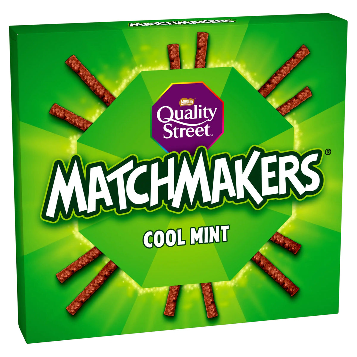 Matchmaker Cool Mint 110g by Quality Street at The British Vault