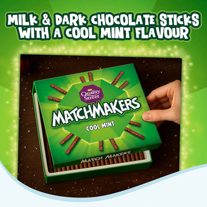 Matchmakers Cool Mint Chocolate Box 120g by Quality Street