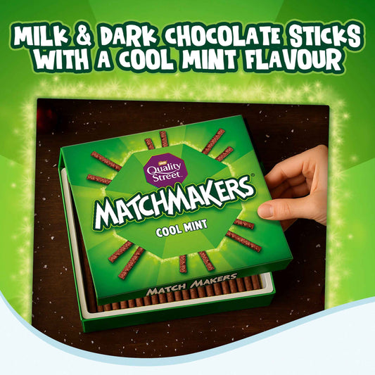 Matchmakers Cool Mint Chocolate Box 120g by Quality Street