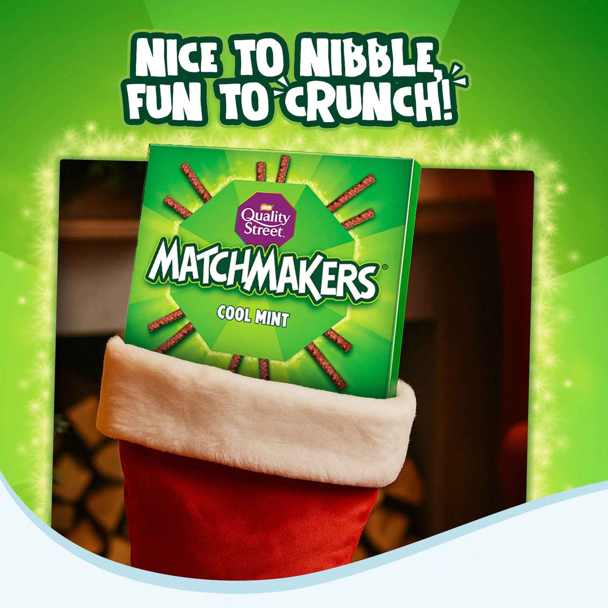 Matchmakers Cool Mint Chocolate Box 120g by Quality Street