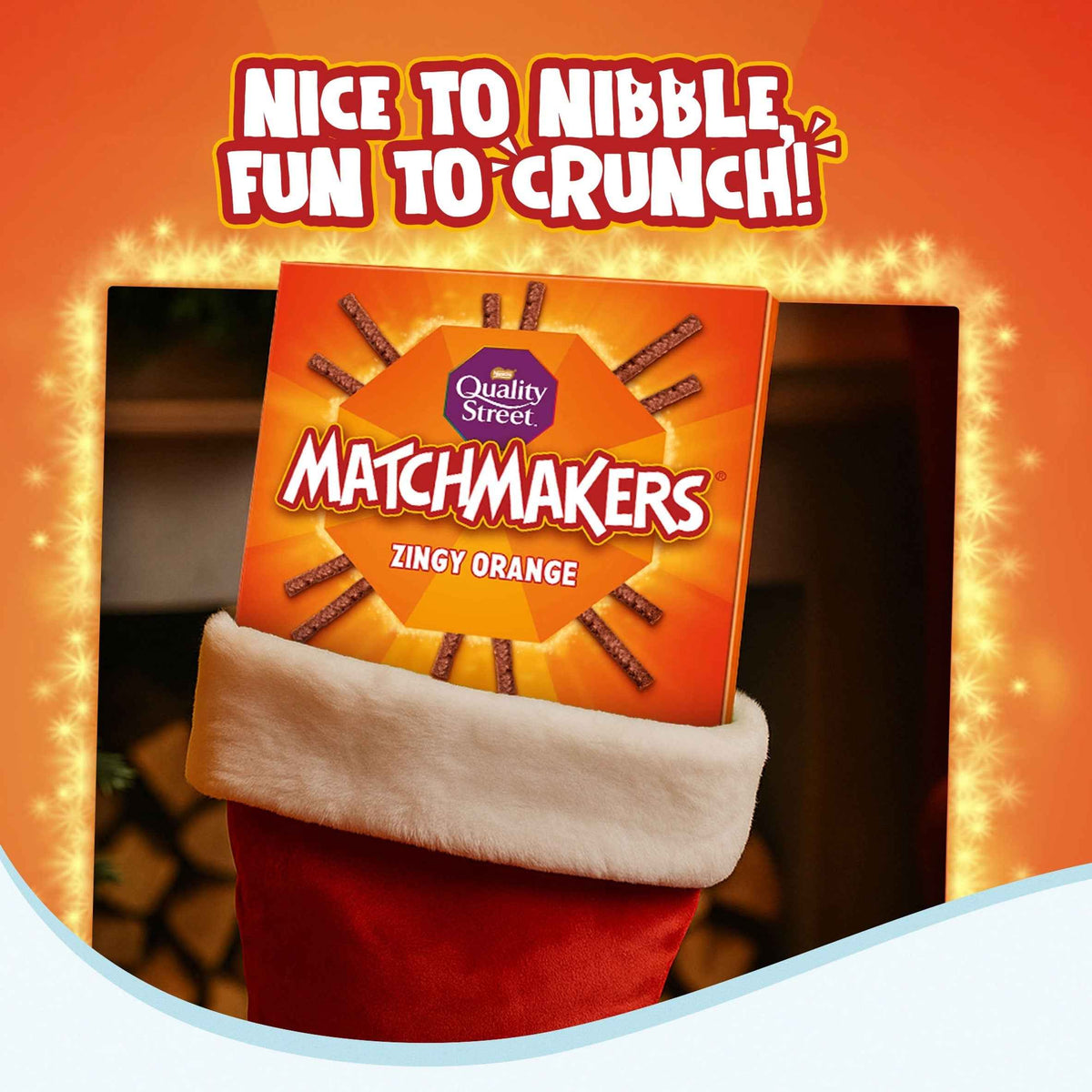 Matchmakers Zingy Orange by Quality Street