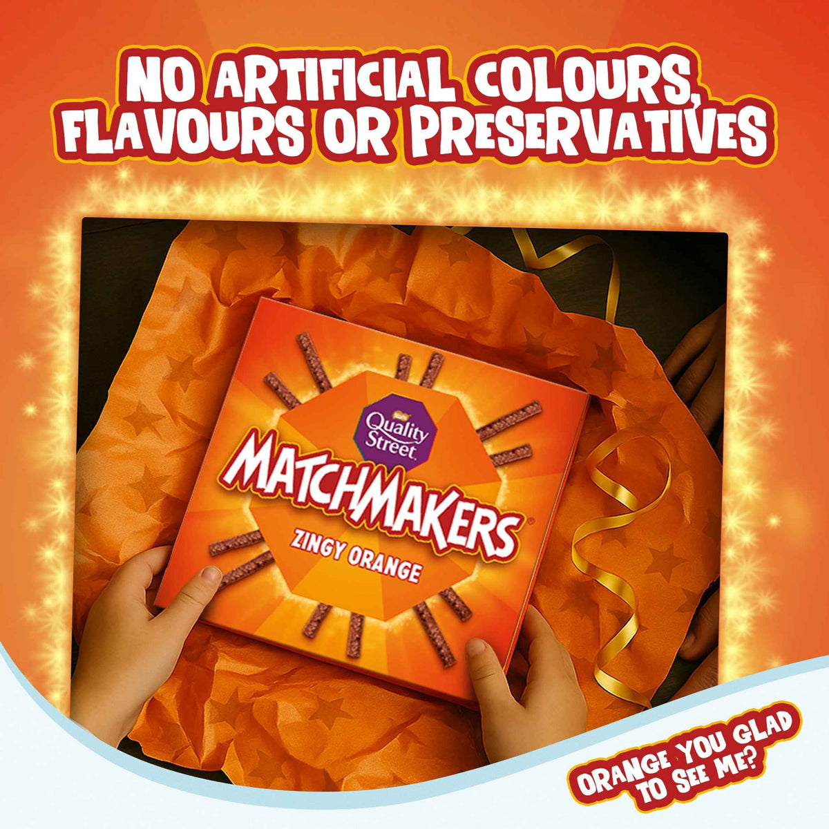 Matchmakers Zingy Orange by Quality Street