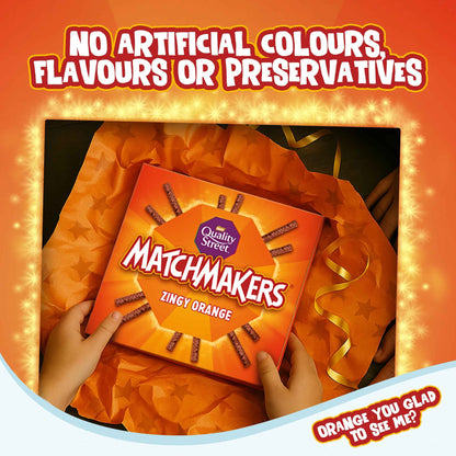Matchmakers Zingy Orange by Quality Street