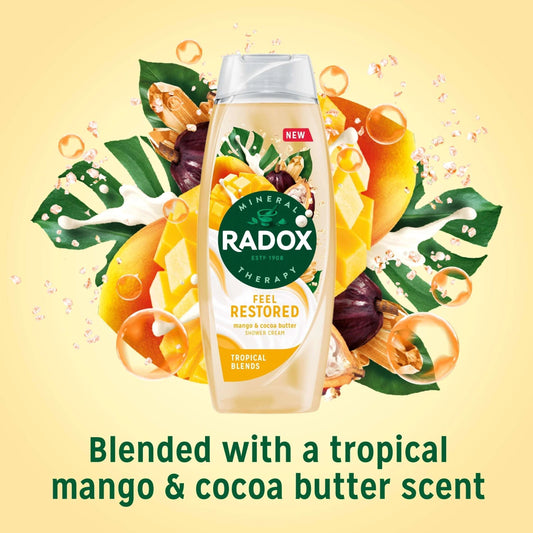 Feel Restored Shower Gel Body Wash 450ml by RADOX