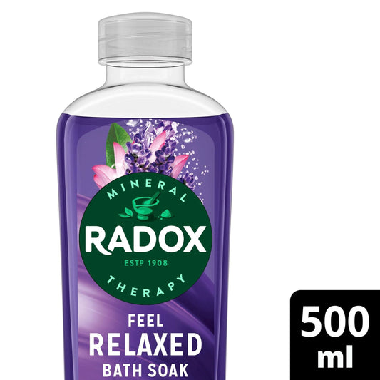 Lavender Feel Relaxed Bath Soak Bubble by RADOX
