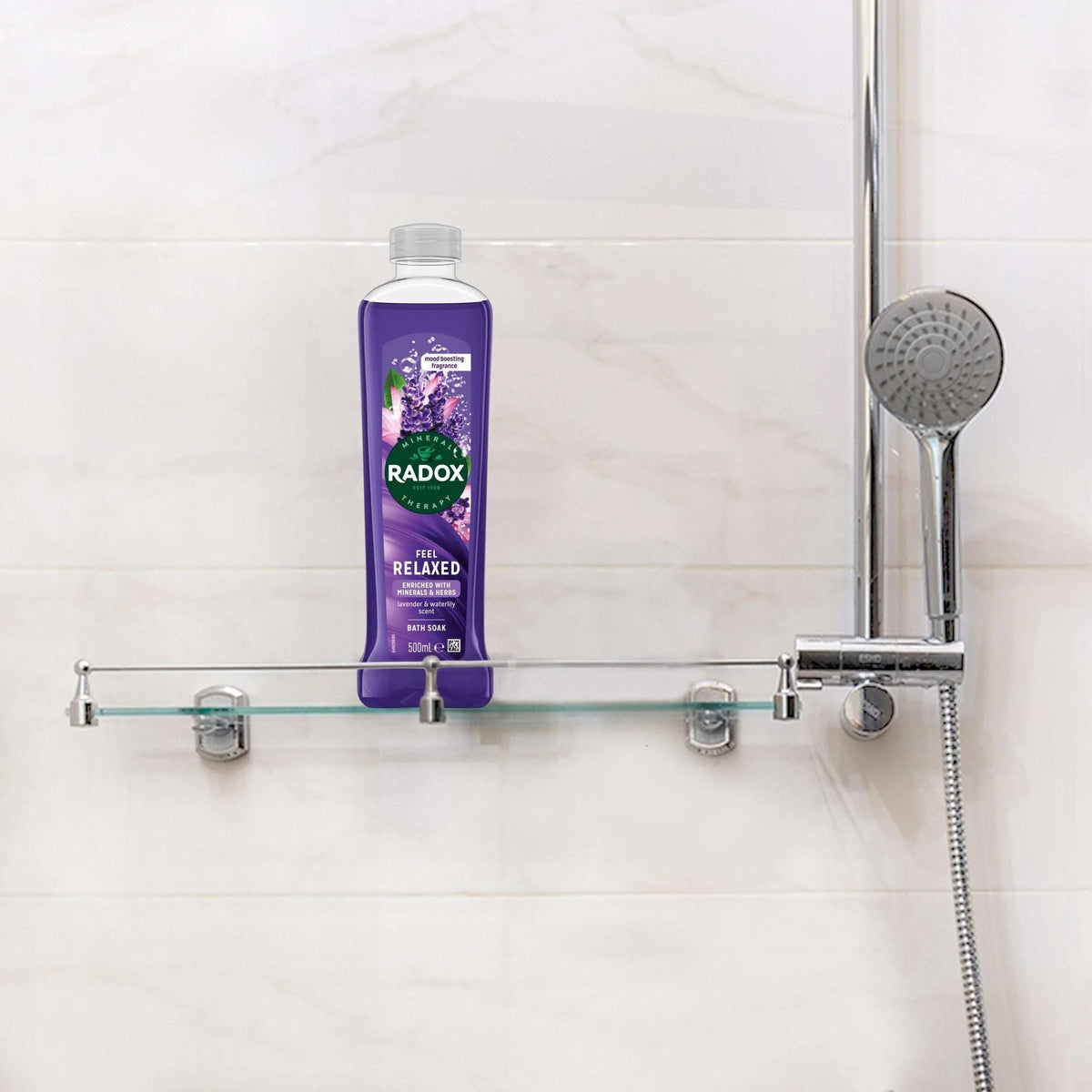Lavender Feel Relaxed Bath Soak Bubble by RADOX