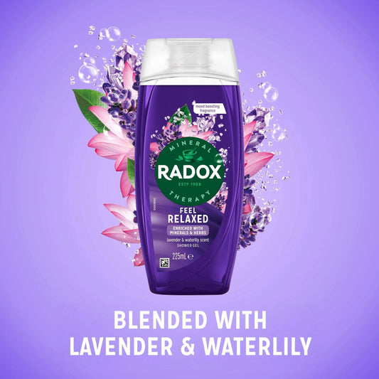 Lavender Feel Relaxed Shower Gel Body by RADOX