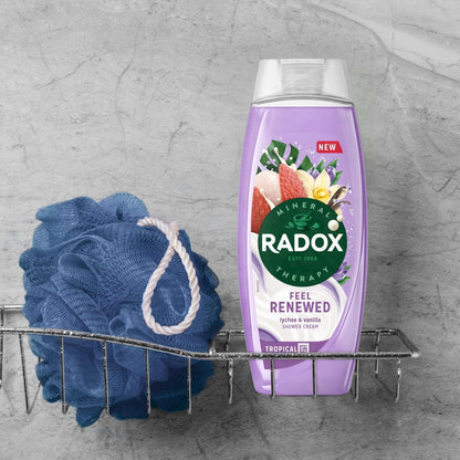Lychee & Vanilla Feel Renewed Shower by RADOX