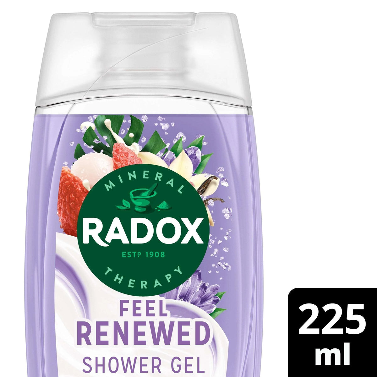 Mineral Therapy Feel Renewed Lychee & Vanilla Body Wash by RADOX