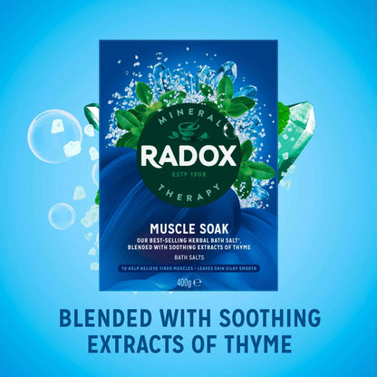 Muscle Soak Bath Salts 400g by RADOX