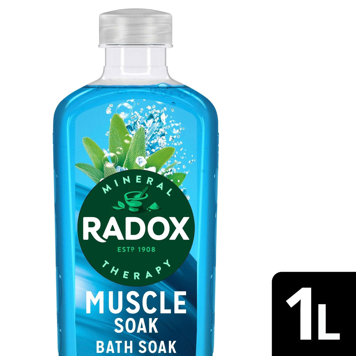 Muscle Soak Bath Soak Bubble Bath 1l by RADOX