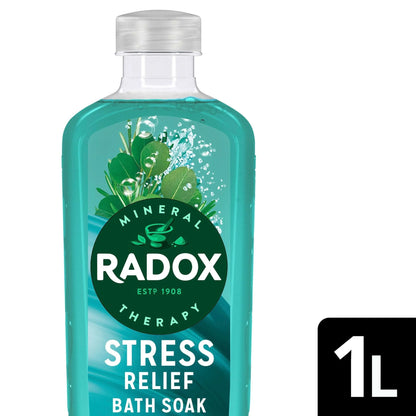 Stress Relief Bath Soak Bubble Bath 1l by RADOX