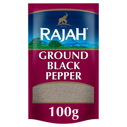 Ground Black Pepper 100g by RAJAH