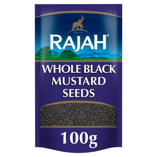 Whole Black Mustard Seeds 100g by RAJAH
