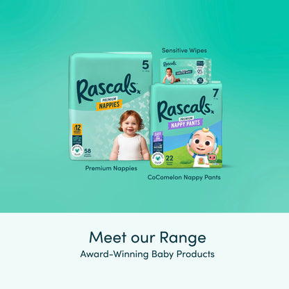 Premium Cocomelon Nappy Pants, Size 5 by Rascals