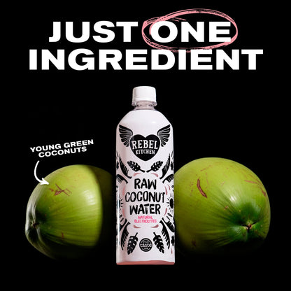 Raw Coconut Water Natural Electrolytes 750ml by REBEL KITCHEN