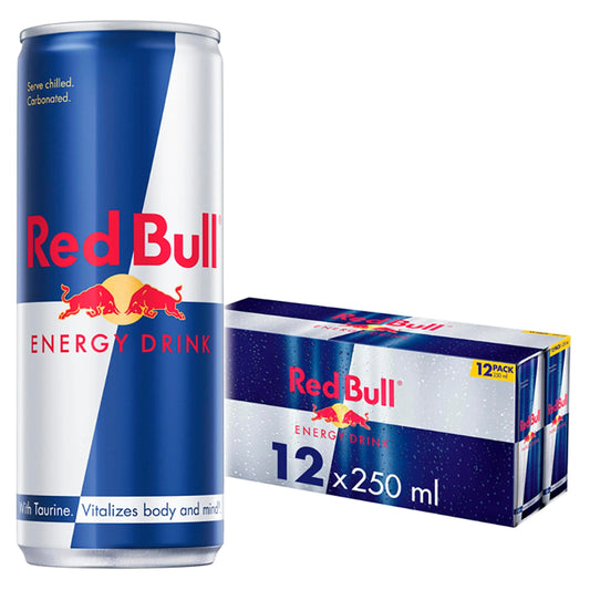 Energy Drink 12 X 250m by Red Bull
