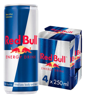 Energy Drink 4 X 250ml by Red Bull