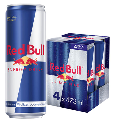 Energy Drink 4 X 473ml by Red Bull