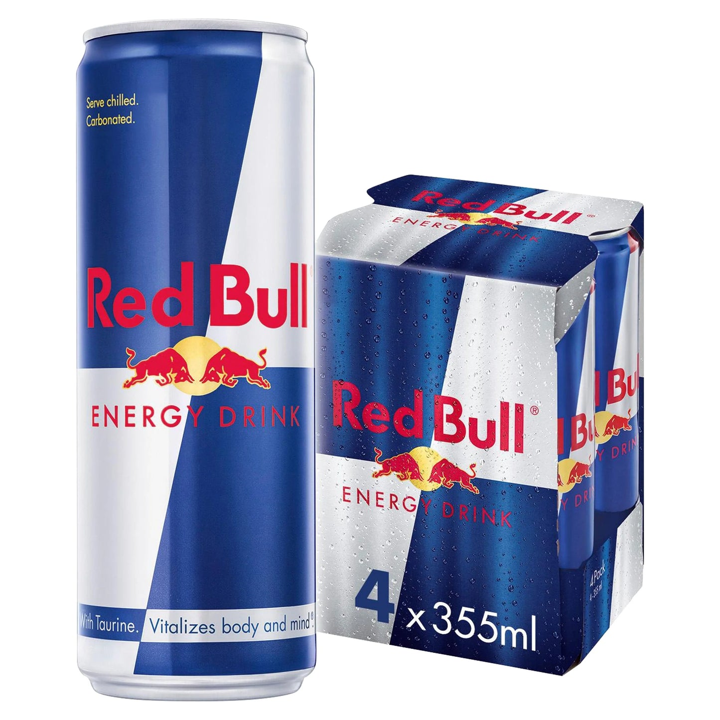 Energy Drink 4x355ml by Red Bull