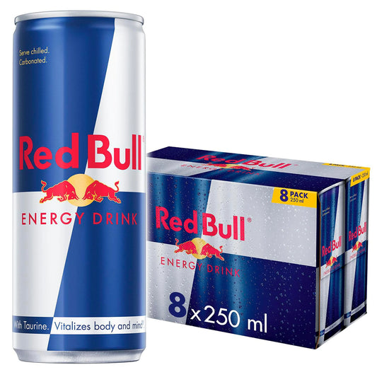 Energy Drink 8 X 250ml by Red Bull