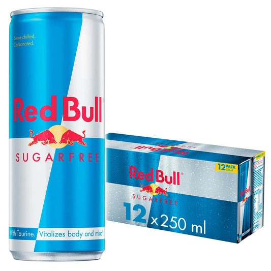 Sugar Free Energy Drink 12 X 250ml by Red Bull