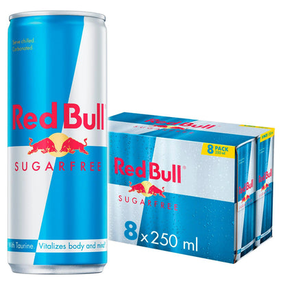 Sugar Free Energy Drink 8 X 250ml by Red Bull