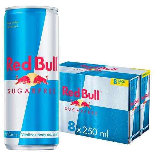 Sugar Free Energy Drink 8 X 250ml by Red Bull