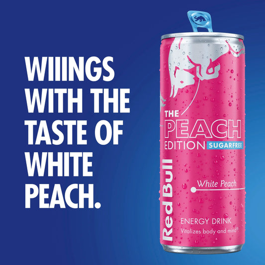 Sugar Free Summer White Peach by Red Bull