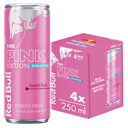 The Pink Edition Sugarfree Energy by Red Bull