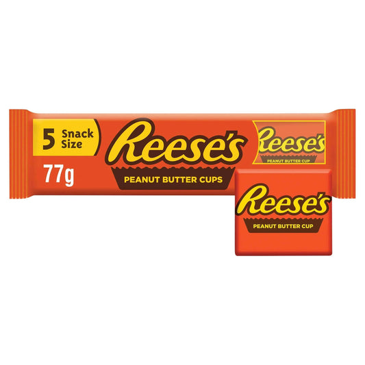 Peanut Butter Cup 5 Pack 77g by Reese's