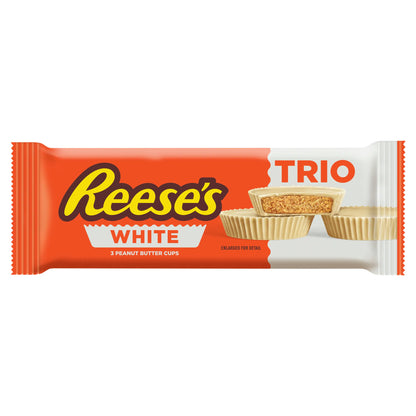 Peanut Butter Cup White Trio 59g by Reese's at The British Vault