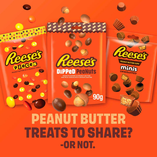 Peanut Butter Cups Minis Unwrapped 90g by Reese's