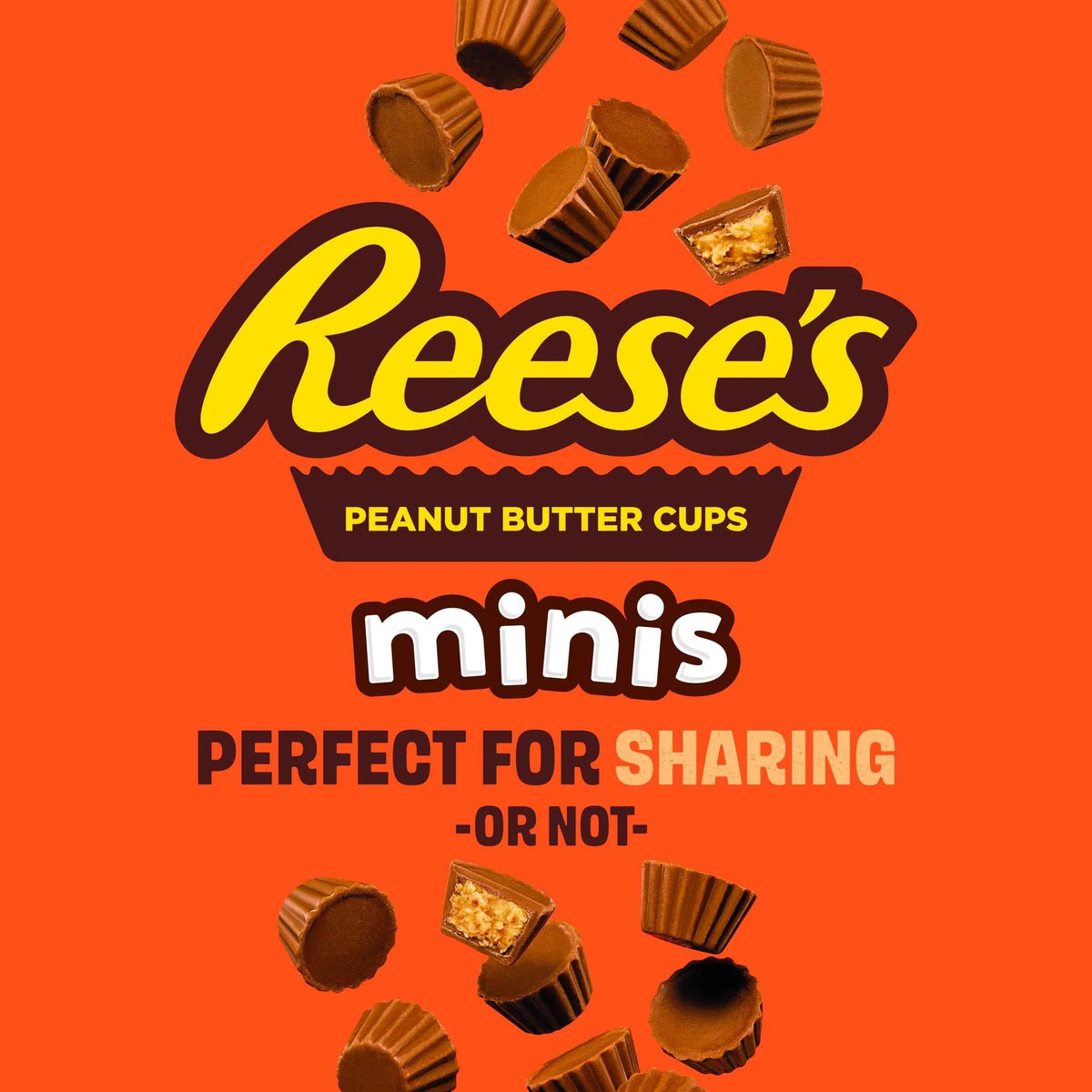Peanut Butter Cups Minis Unwrapped 90g by Reese's