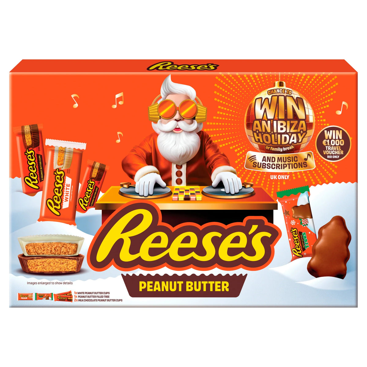 Peanut Butter Selection Box 157g by Reese's at The British Vault
