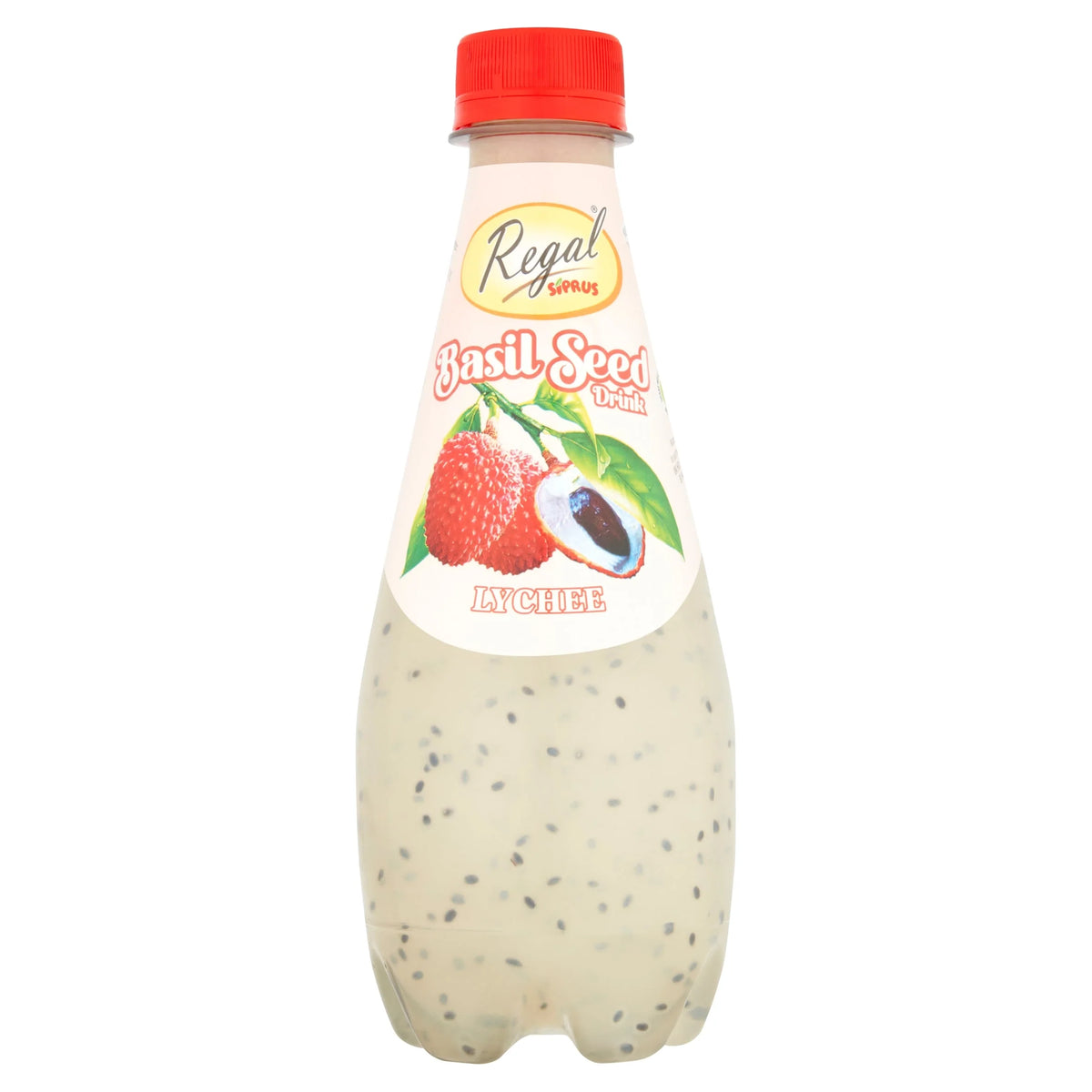 Basil Seed Drinklychee Juice Drink 320ml by REGAL