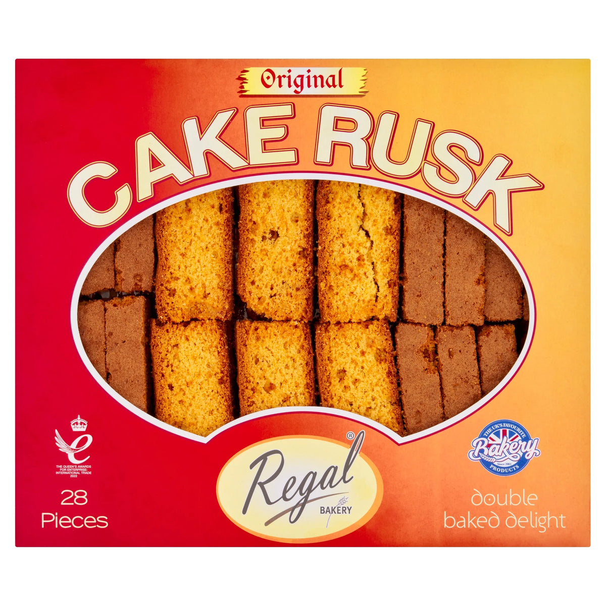 Original Cake Rusks 28 Pieces by REGAL