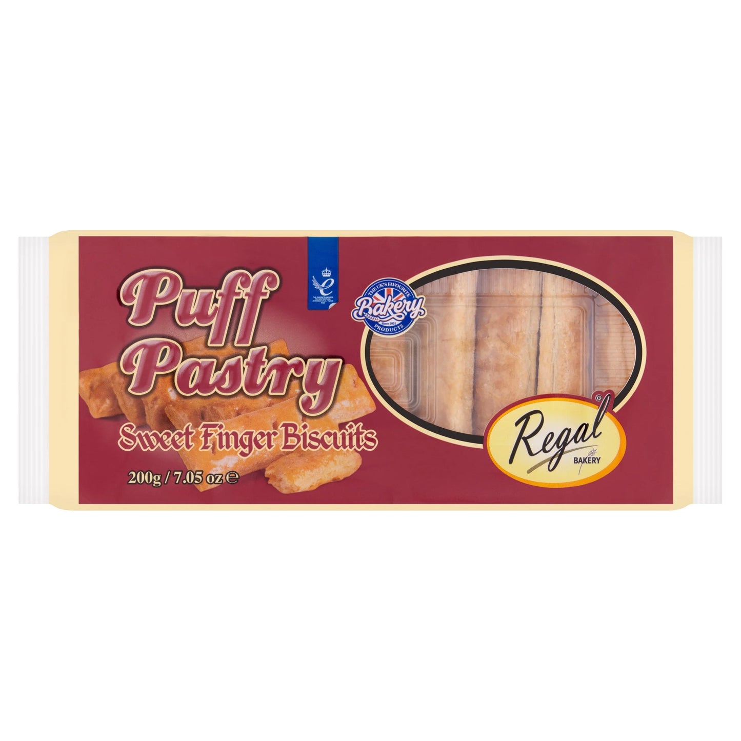 Puff Pastry Finger Biscuits 200g by REGAL