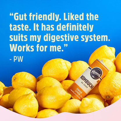 Kombucha Ginger Lemon 1l by REMEDY