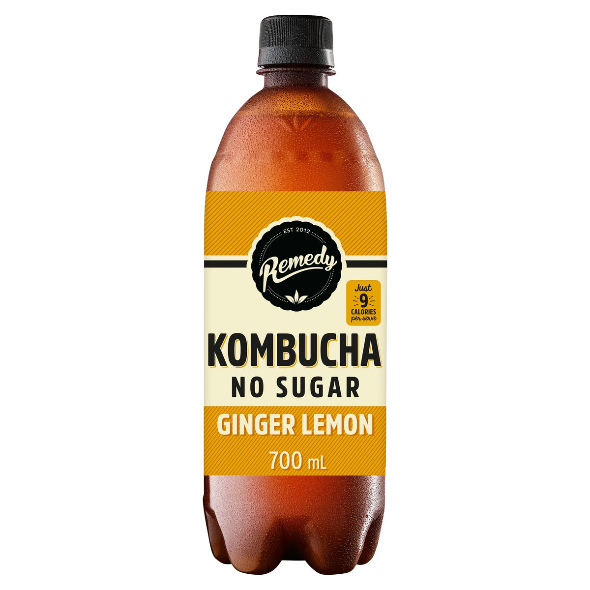 Kombucha Ginger Lemon 700ml by REMEDY