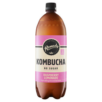 Kombucha Raspberry Lemonade 1l by REMEDY