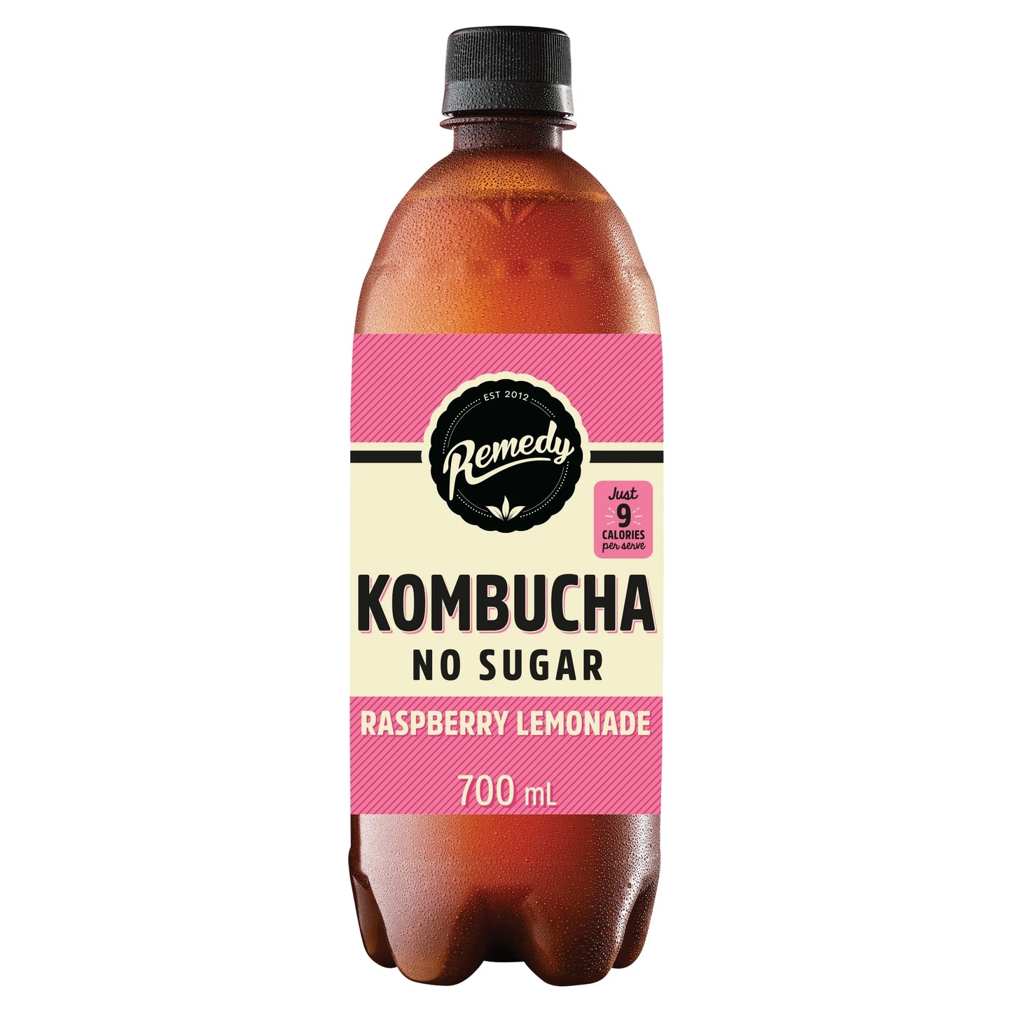 Kombucha Raspberry Lemonade 700ml by REMEDY